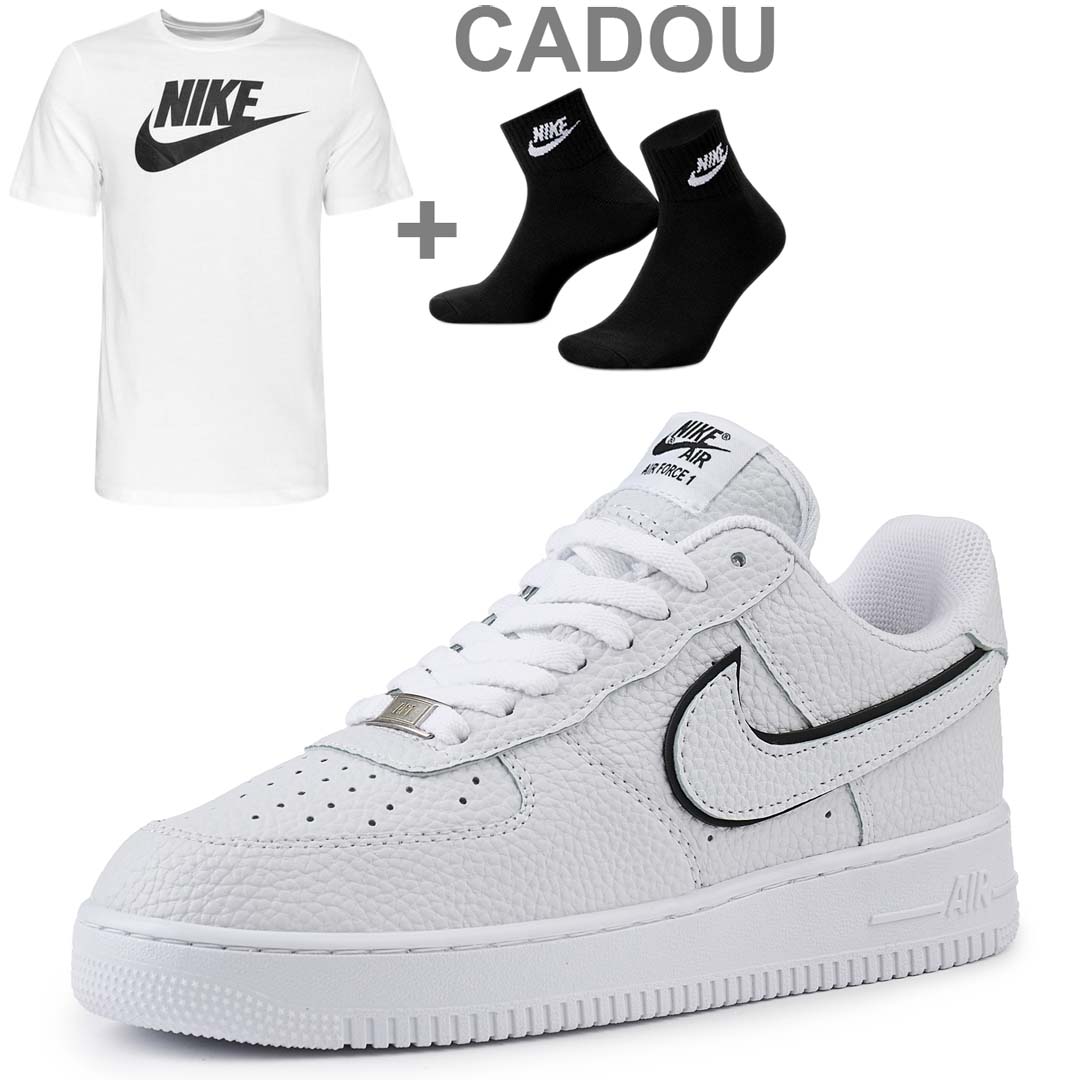 AF1 WHITE/BLACK